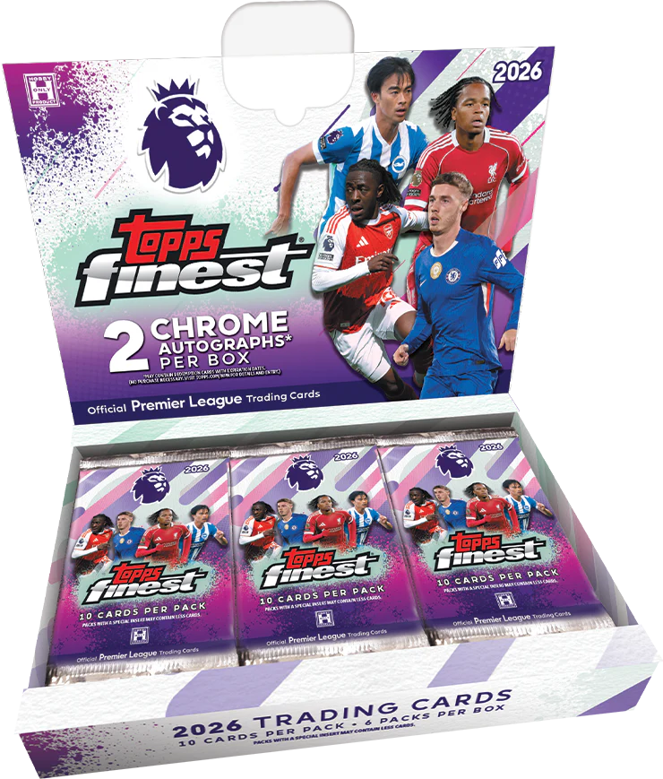 2026 English Premiere League Finest Hobby Box