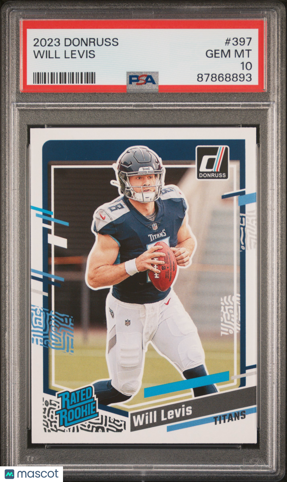 2023 Panini Donruss Will Levis #397 PSA 10