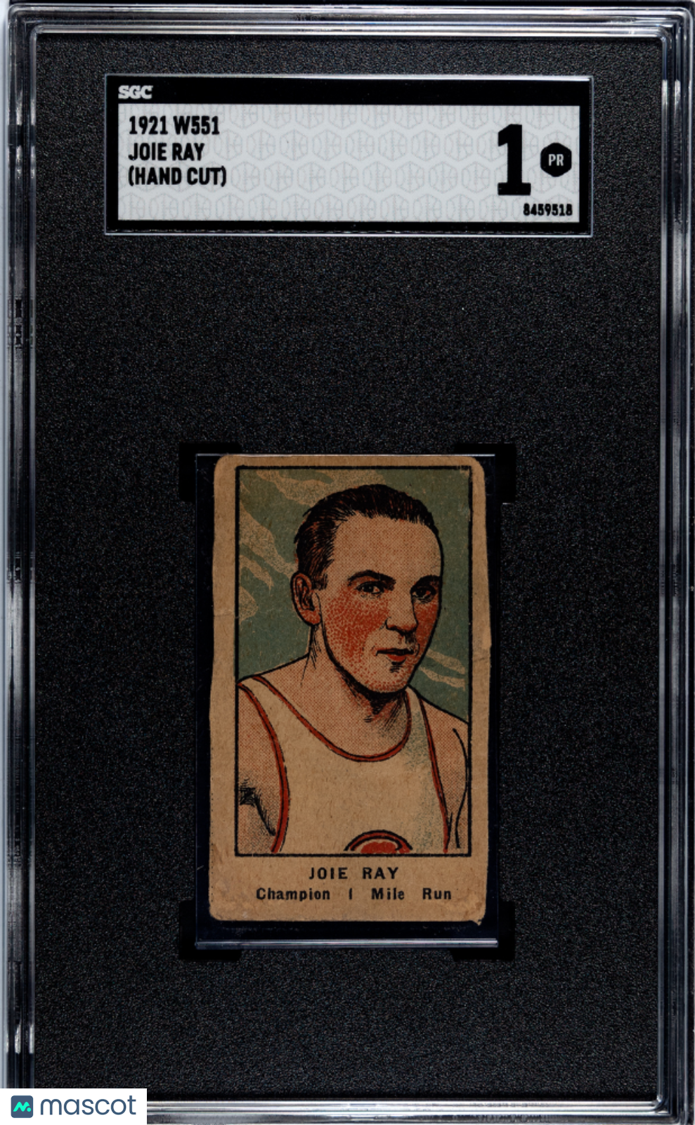 1921 W551 Joie Ray SGC 1