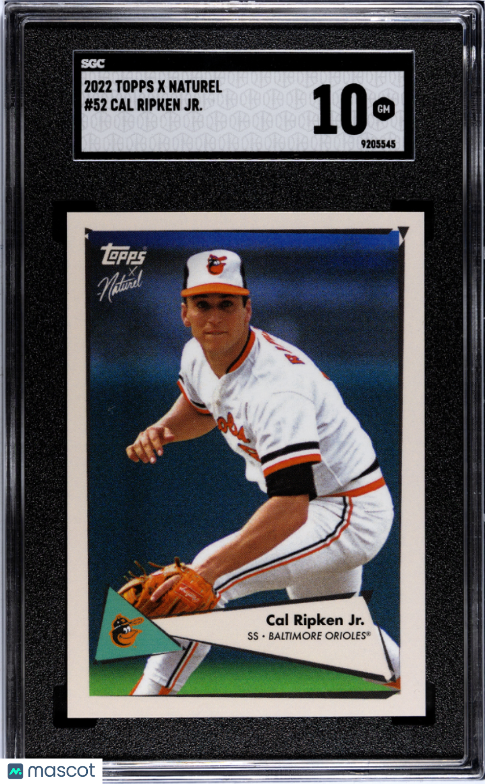 2022 Topps X Naturel Cal Ripken JR. #52 SGC 10