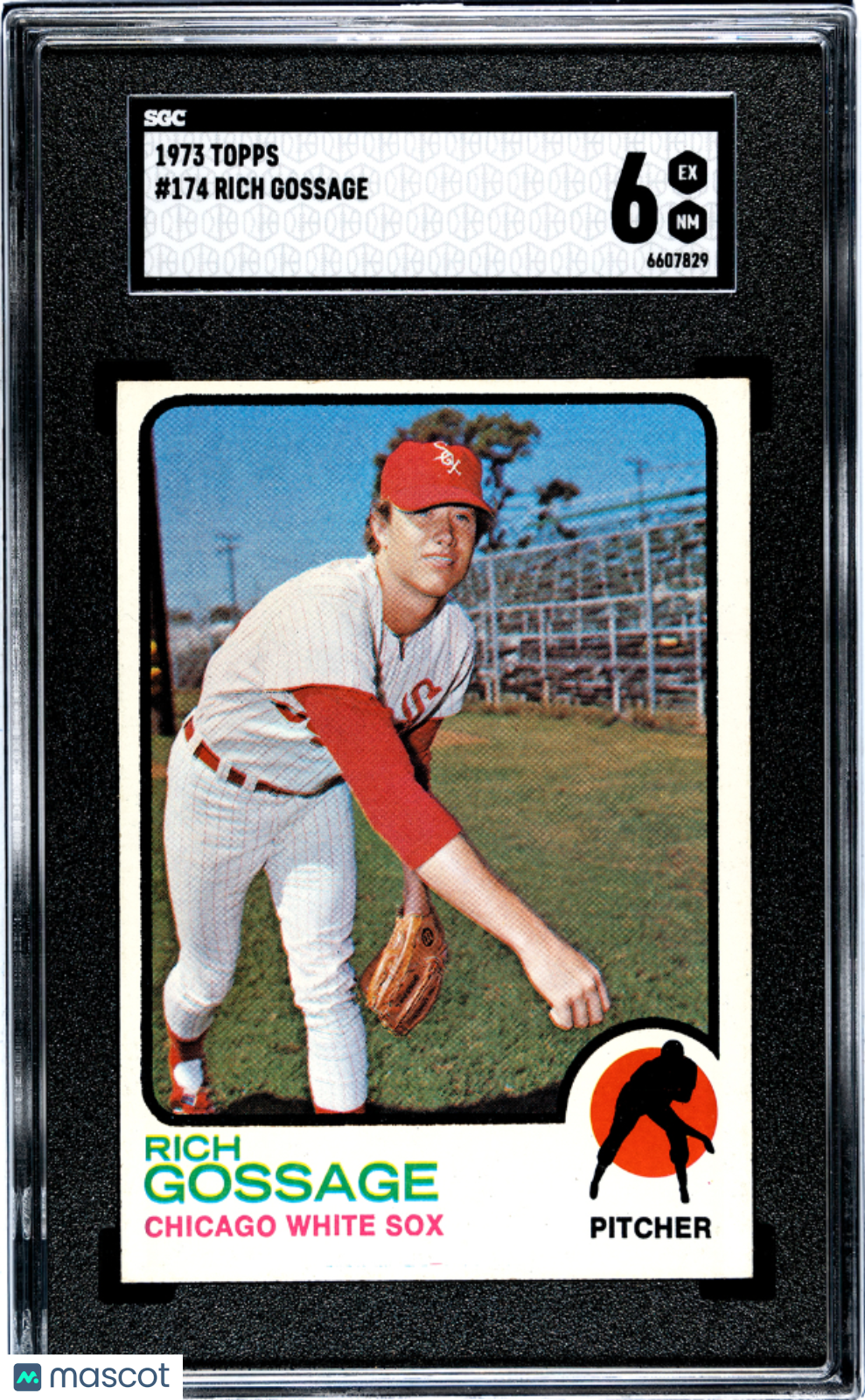 1973 Topps Rich Gossage #174 SGC 6