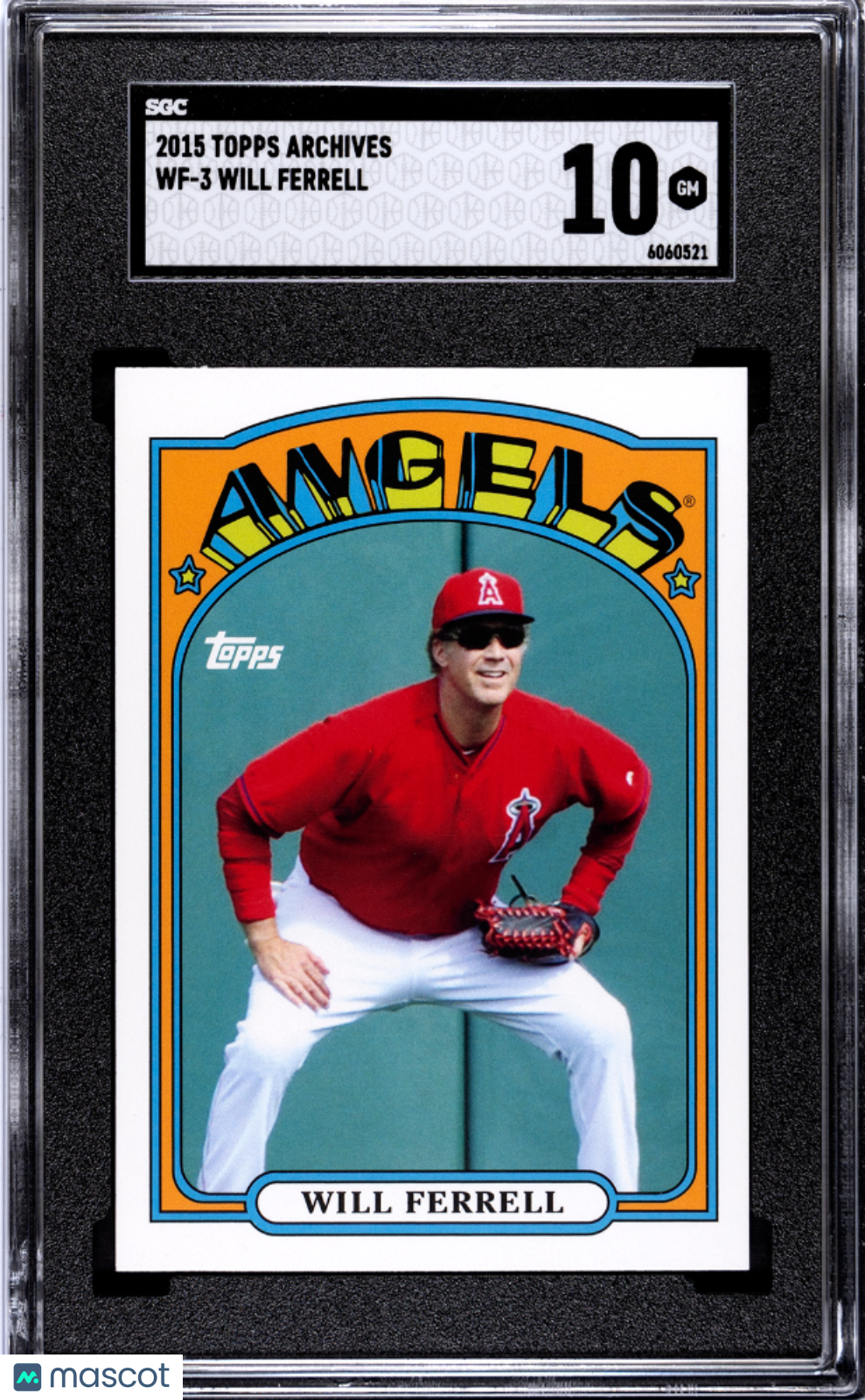 2015 Topps Archives Will Ferrell #WF-3 SGC 10