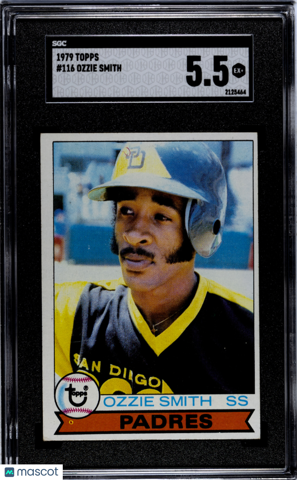 1979 Topps Ozzie Smith #116 SGC 5.5