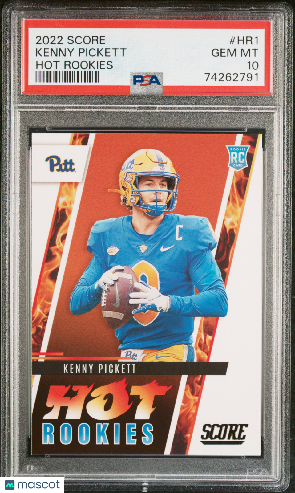 2022 Panini Score Hot Rookies Kenny Pickett #HR1 PSA 10