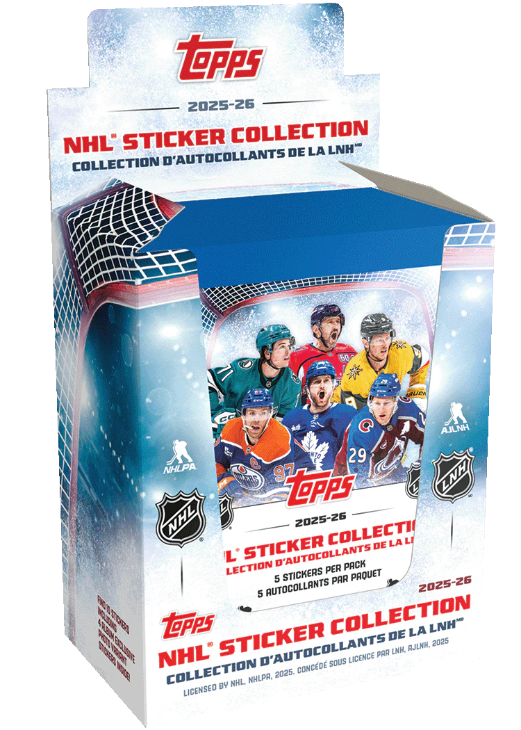 2025/2026 NHL - Stickers Display Box