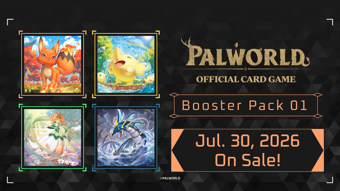 Palworld Dawn Of Palpagos Booster Box