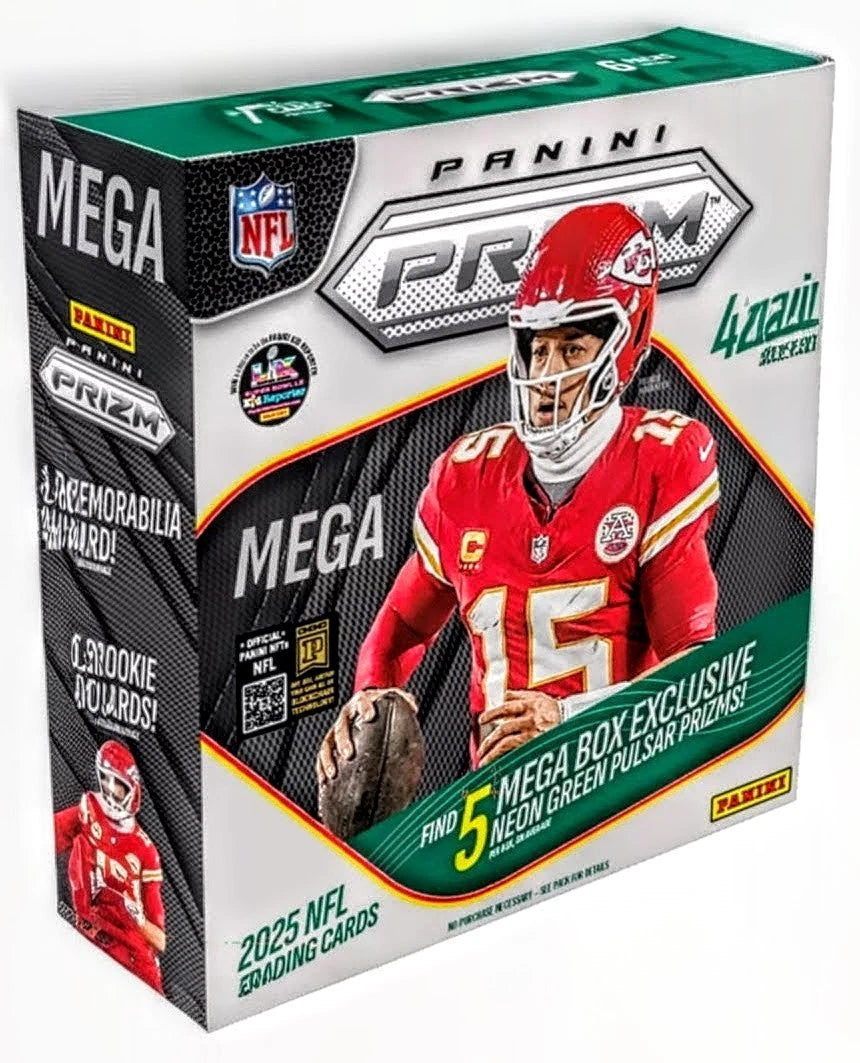 2025 Prizm Football Hobby Mega Box