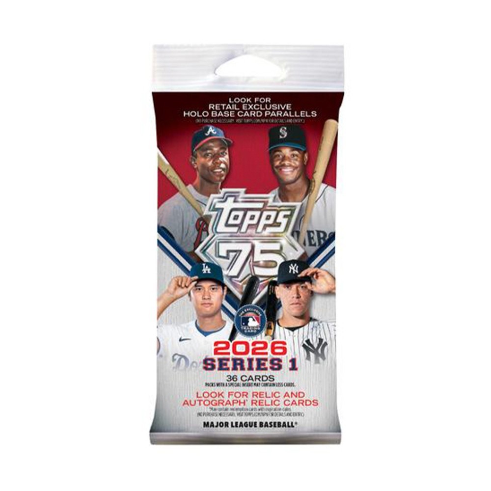 2026 Topps Baseball Series 1 - Fat Pack -