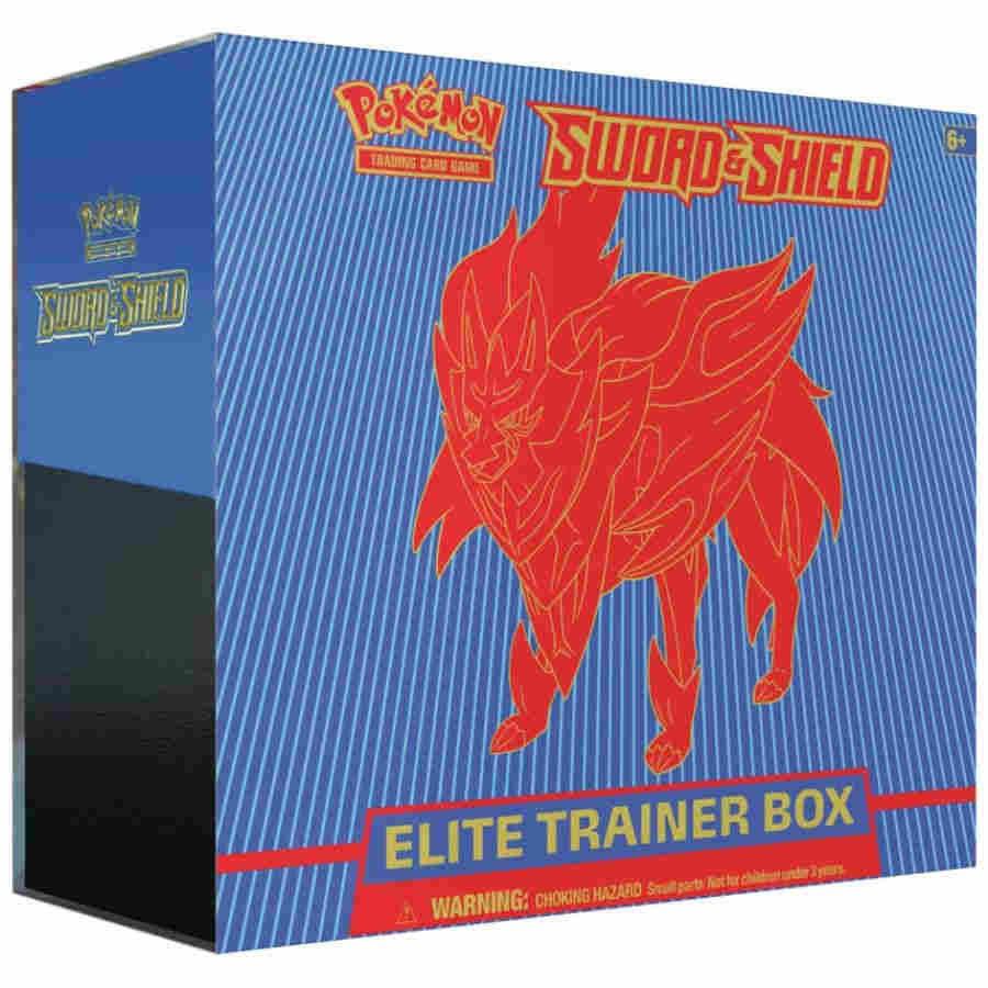 Sword & Shield Elite Trainer Box Zamazenta