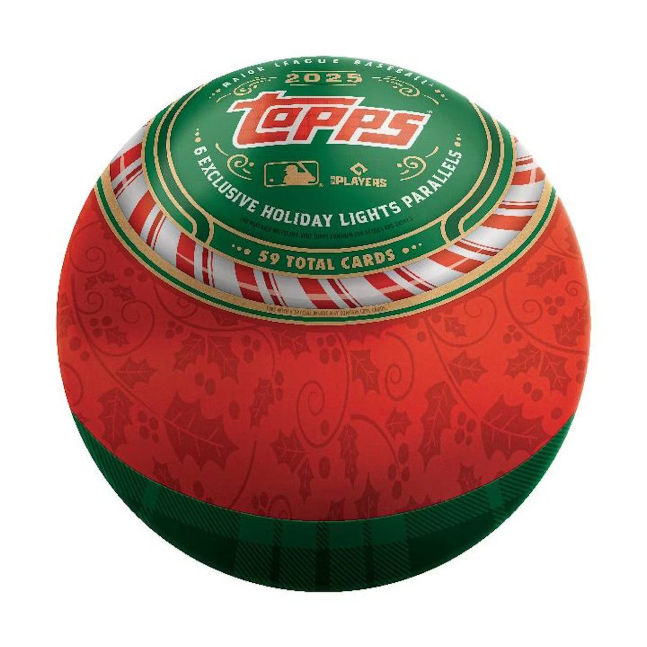2025 Topps MLB Baseball Holiday Tin