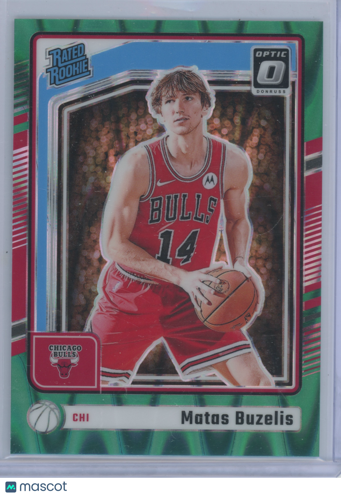 2024 Donruss Optic Matas Buzelis #271 Green