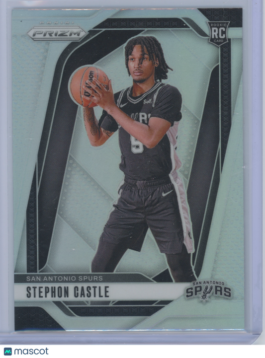 2024 Panini Prizm Basketball Stephon Castle #234 Silver RC