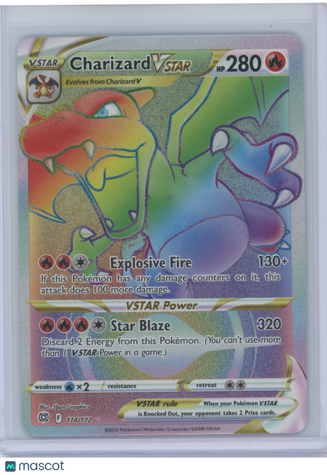 2022 Pokemon SWSH Brilliant Stars Charizard VSTAR #174/172 – Gameday ...
