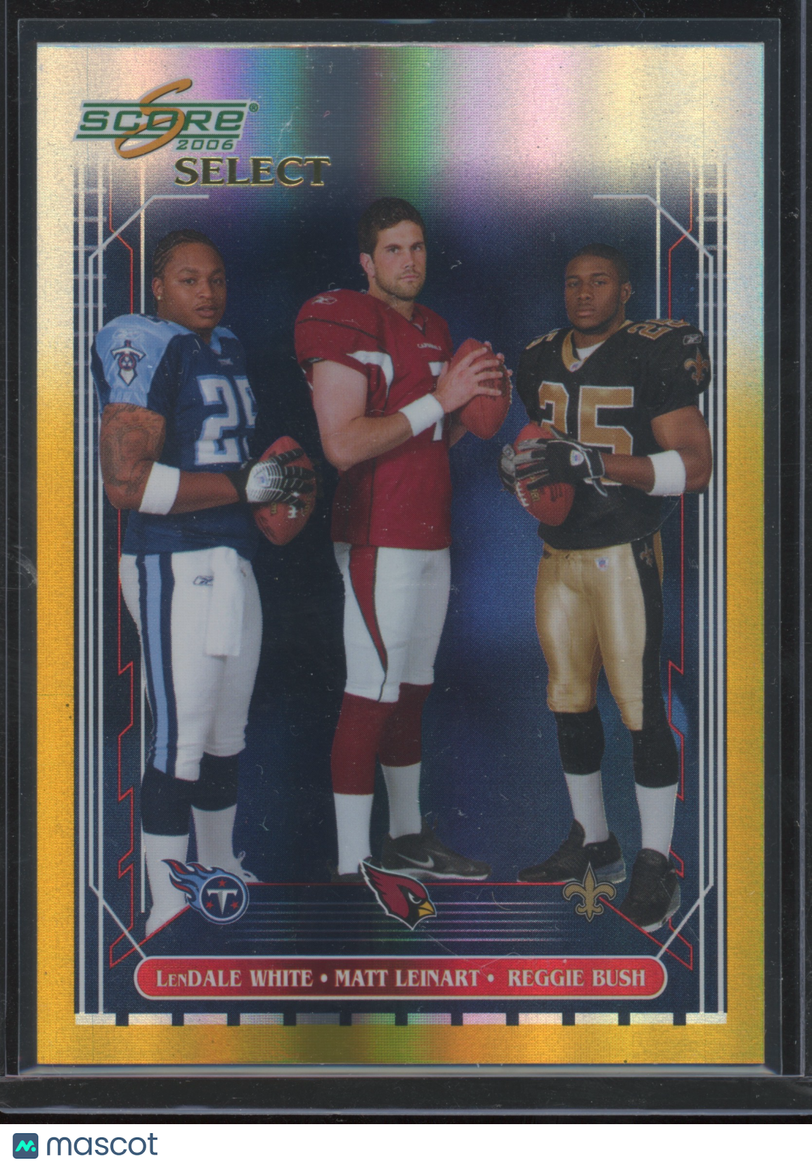 2006 Score Select LenDale White Matt Leinart Reggie Bush #330 37/50