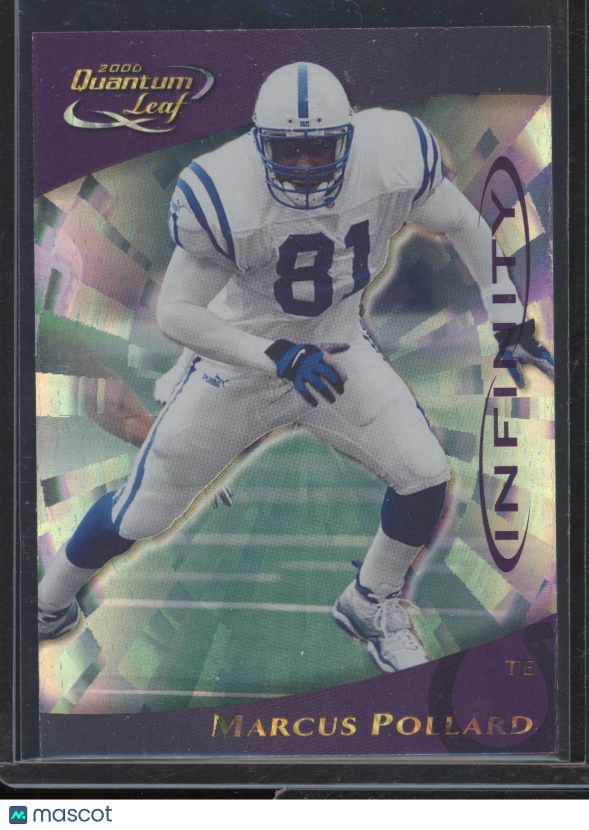 2000 Leaf Quantum Leaf Infinity Marcus Pollard #127 44/50
