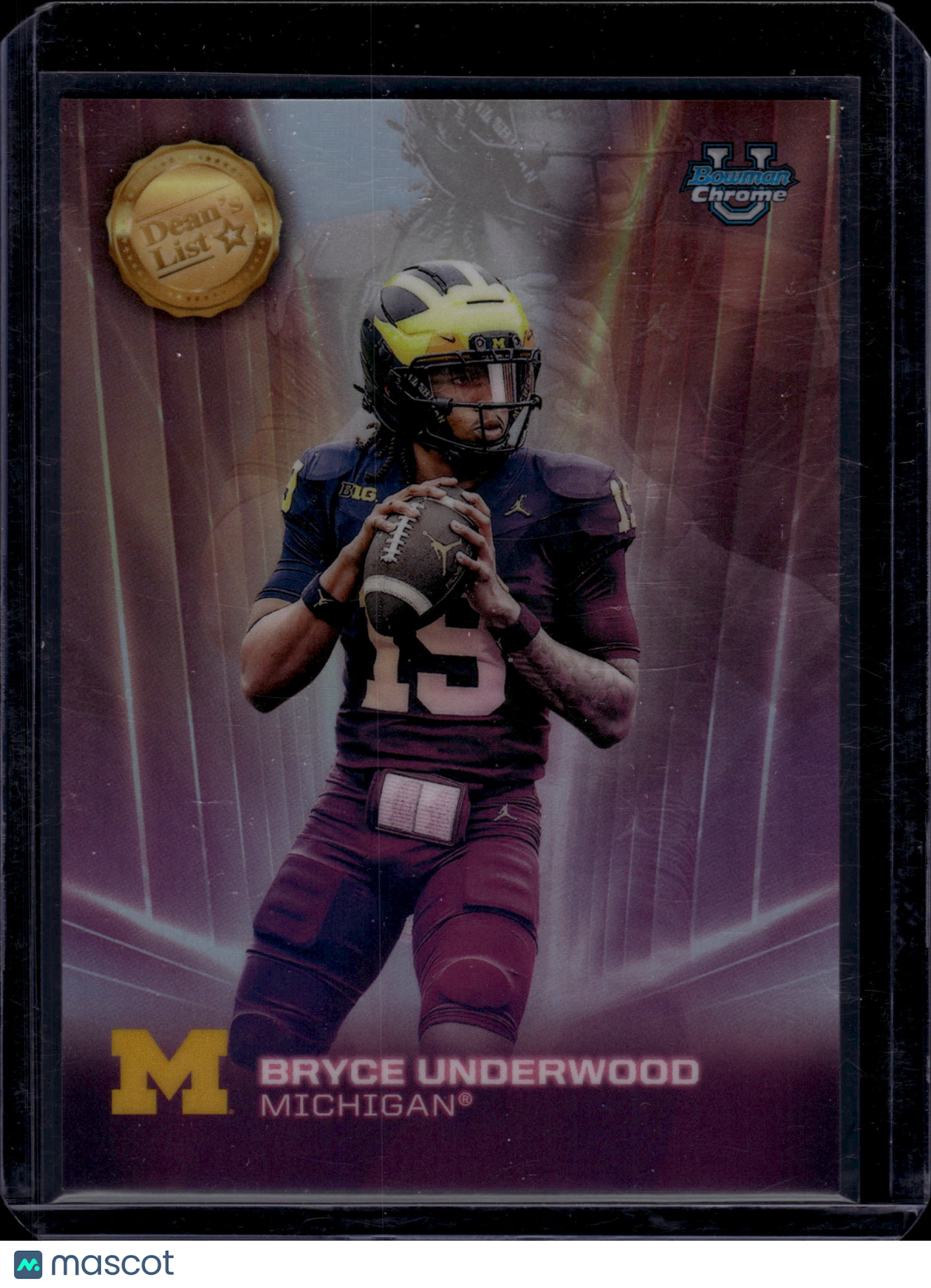 2025 Bowman Chrome University Bryce Underwood #DL-18