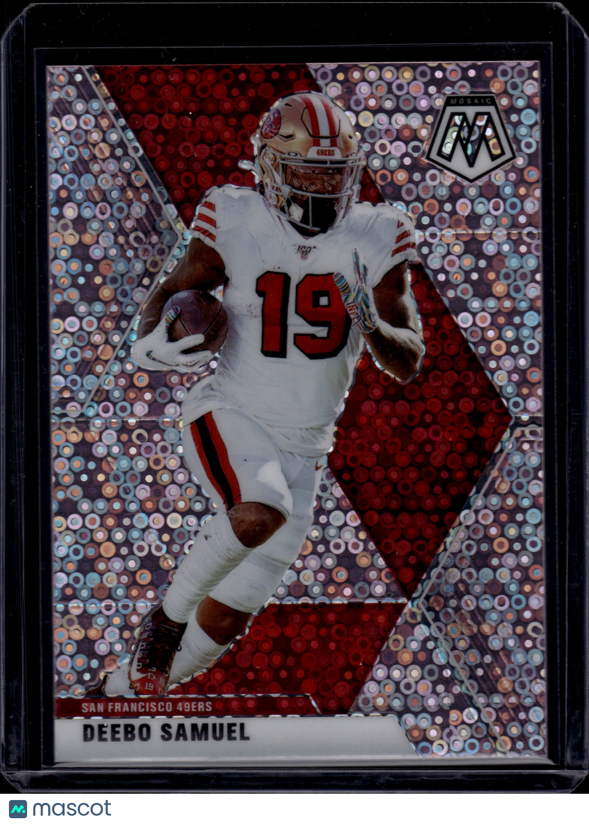 2020 Panini Mosaic Football Deebo Samuel #177 Pink 09/20