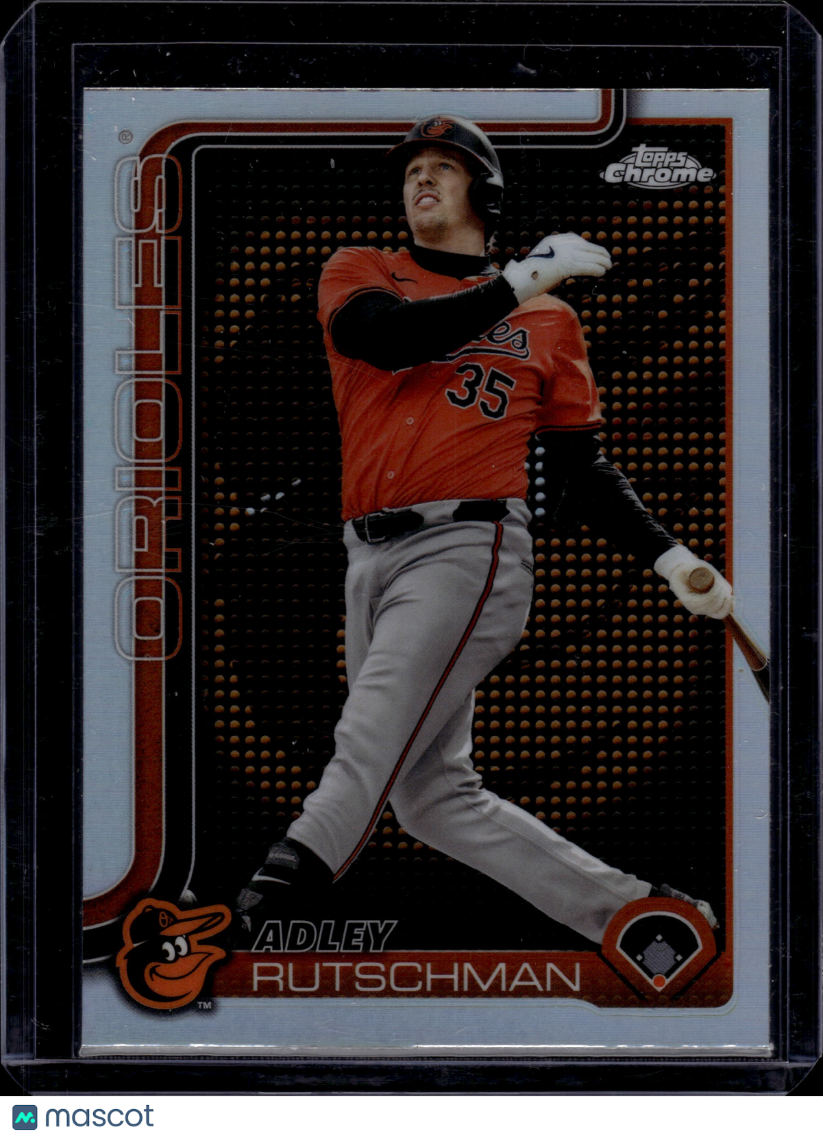 2025 Topps Chrome Adley Rutschman #271 Lightboard Logo Variation