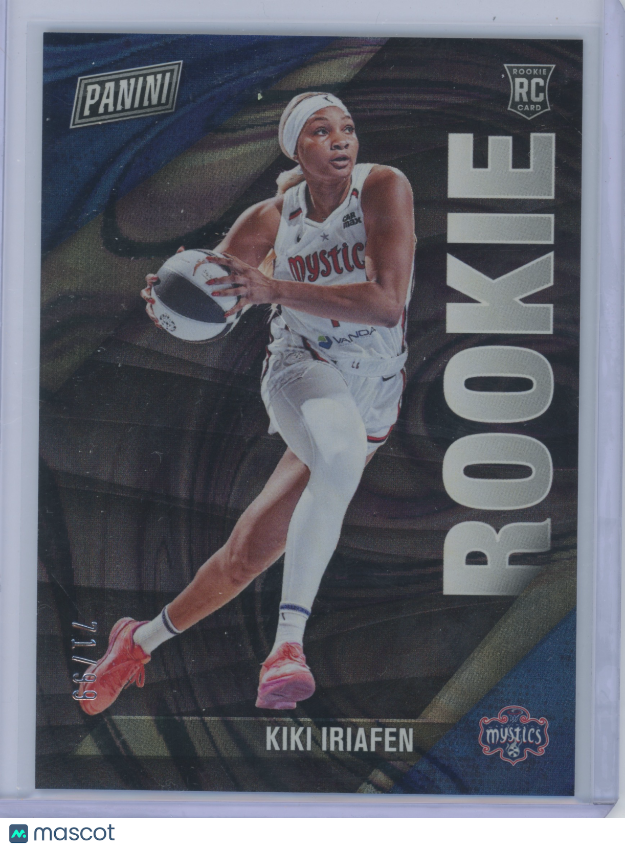 2025 Panini Black Friday Kiki Iriafen #RC7 71/99 RC