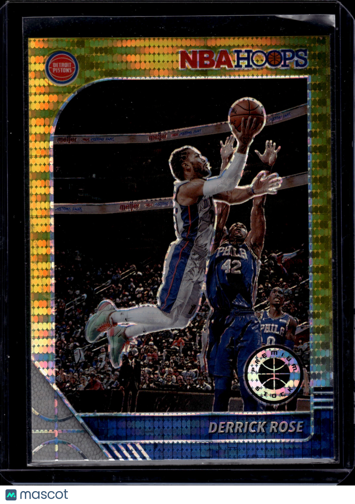 2019 Panini Hoops Premium Stock Derrick Rose #114 Gold