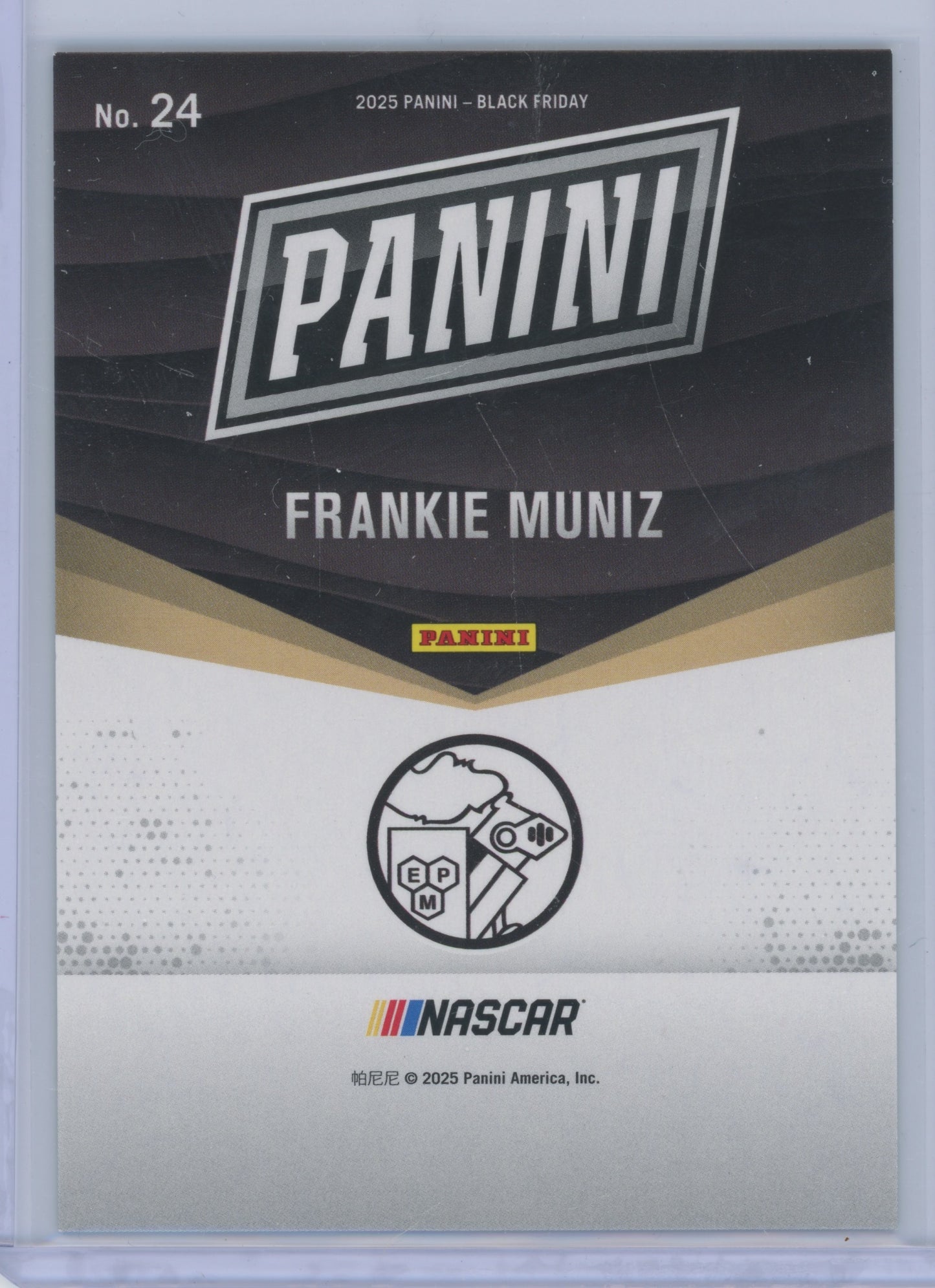 2025 Panini Black Friday Frankie Muniz #24 RC 070/199