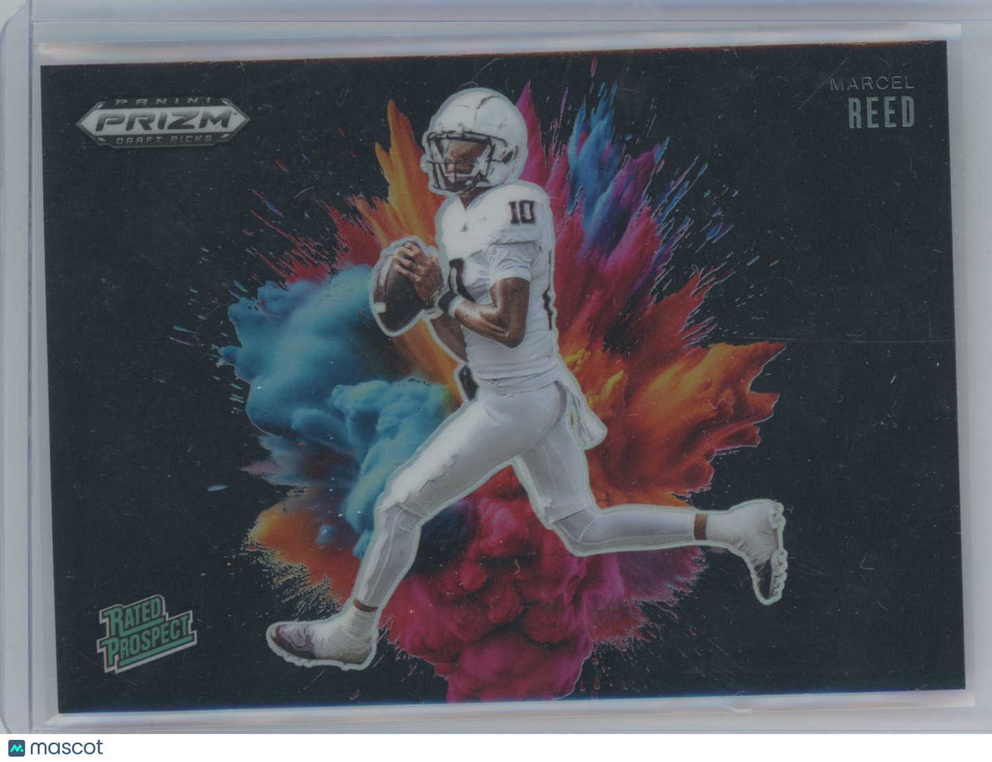 2025 Panini Prizm Draft Picks Rated Prospect Marcel Reed #7 Color Blast