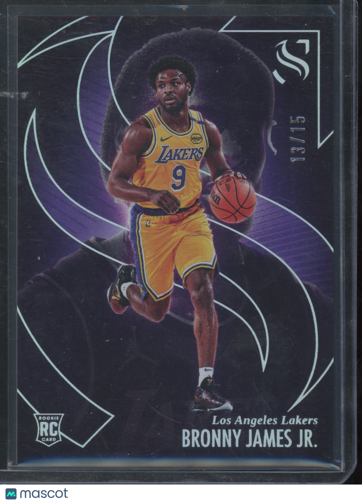 2024 Panini Silhouette Basketball Bronny James Jr. #78 Scope RC 13/15