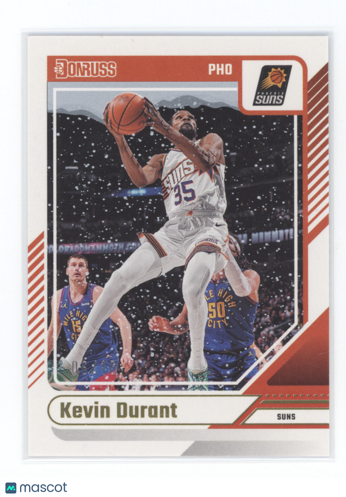 2024 Panini Donruss Basketball Kevin Durant #54 Gold 06/10