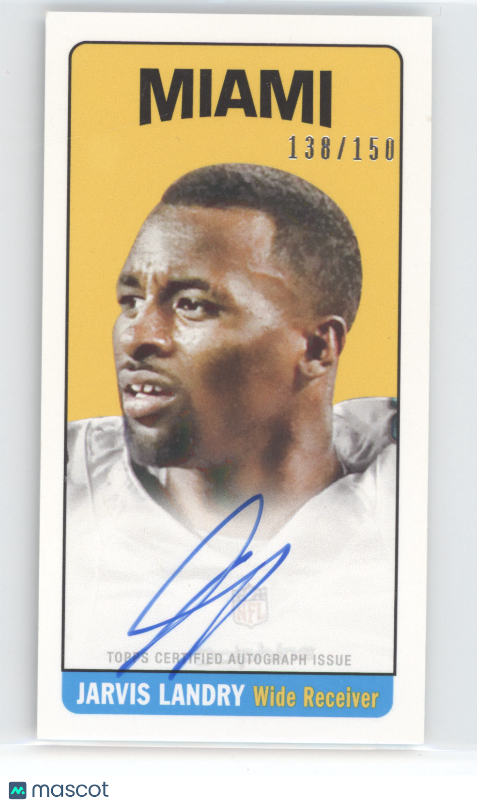 2014 Topps 1965 Tallboy Autographs Jarvis Landry #111 138/150