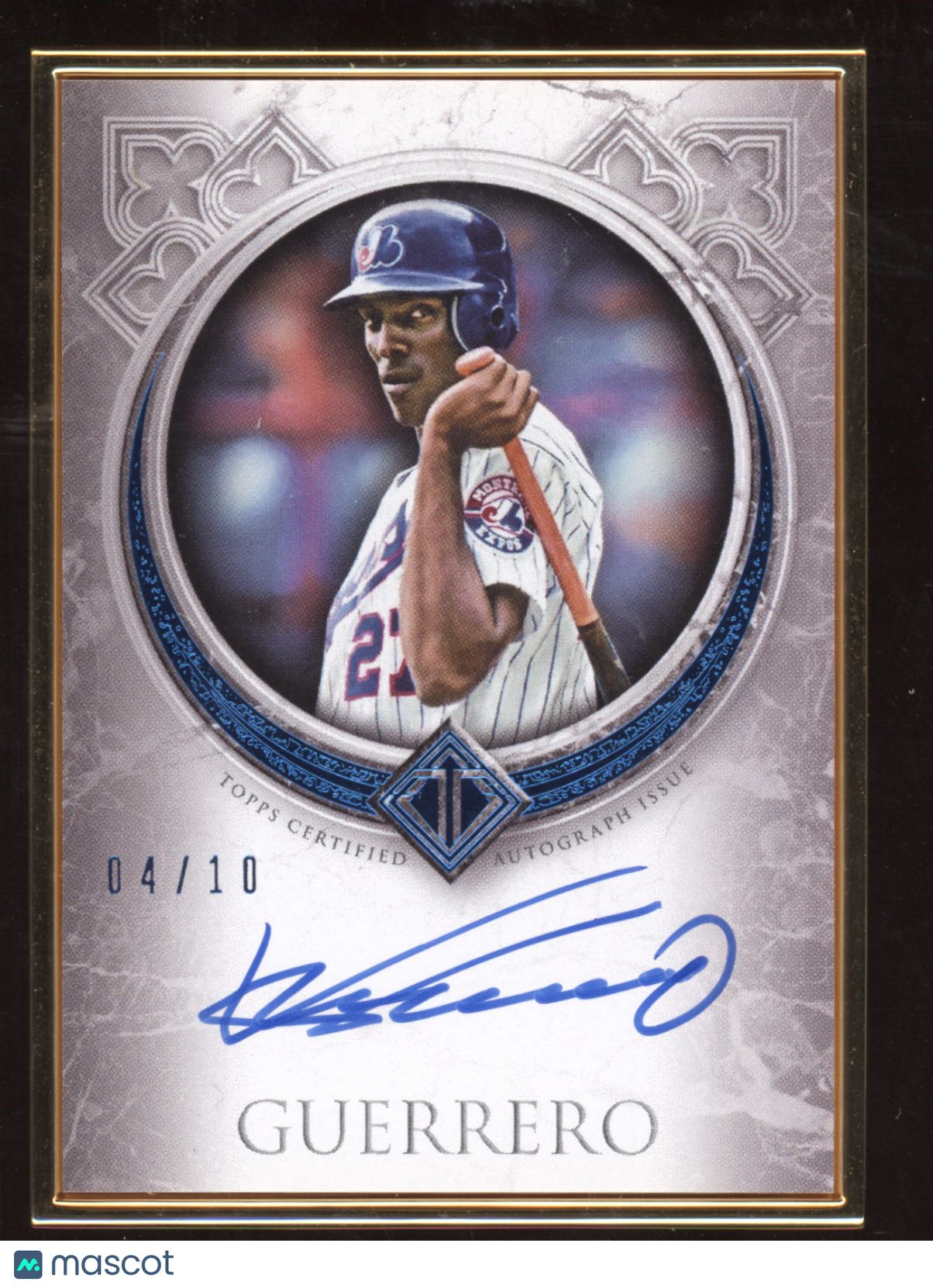 1998 Topps Tier One Vladimir Guerrero #TCA-VGU 04/10