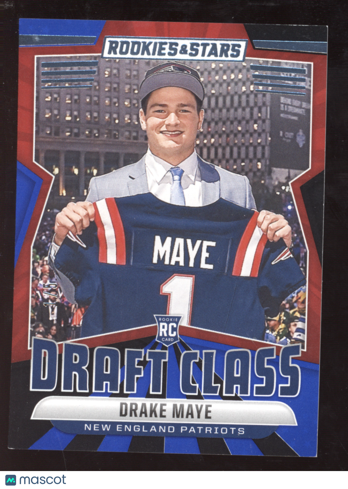 2024 Panini Rookies & Stars Draft Class Drake Maye #DC-DME 1/5 RC