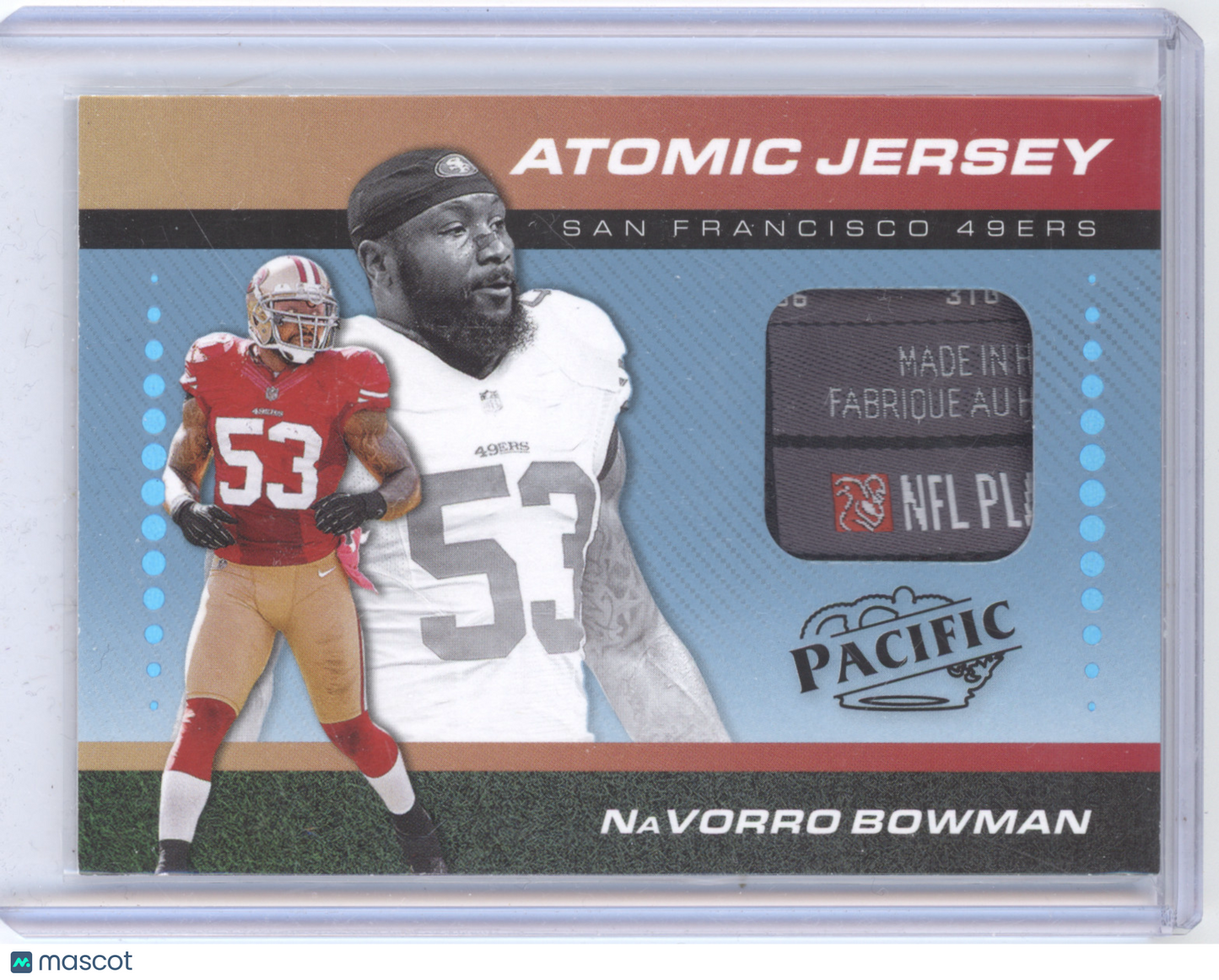 2024 Panini Encore Atomic Jersey NaVorro Bowman #AJ-NBN 1 of 1 Patch/Relic