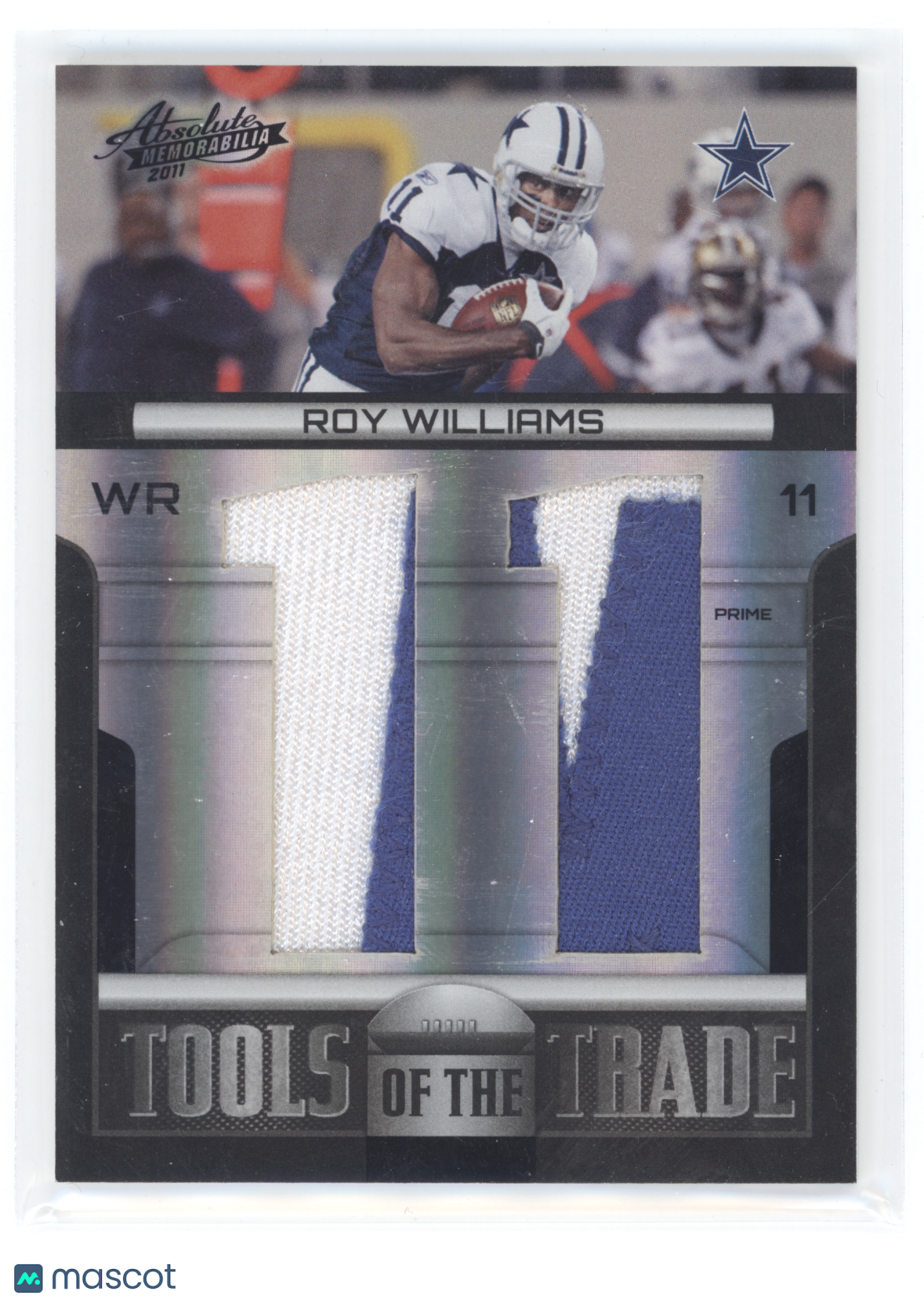 2011 Panini Absolute Memorabilia Tools of the Trade Roy Williams #49 Prime 1/1