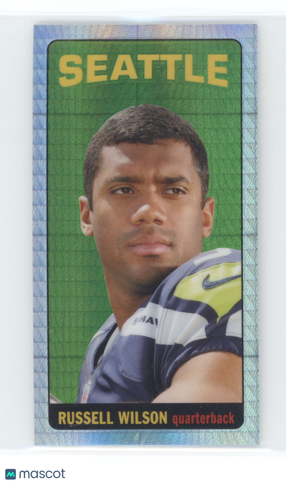 2012 Topps Chrome Russell Wilson #12 Refractor