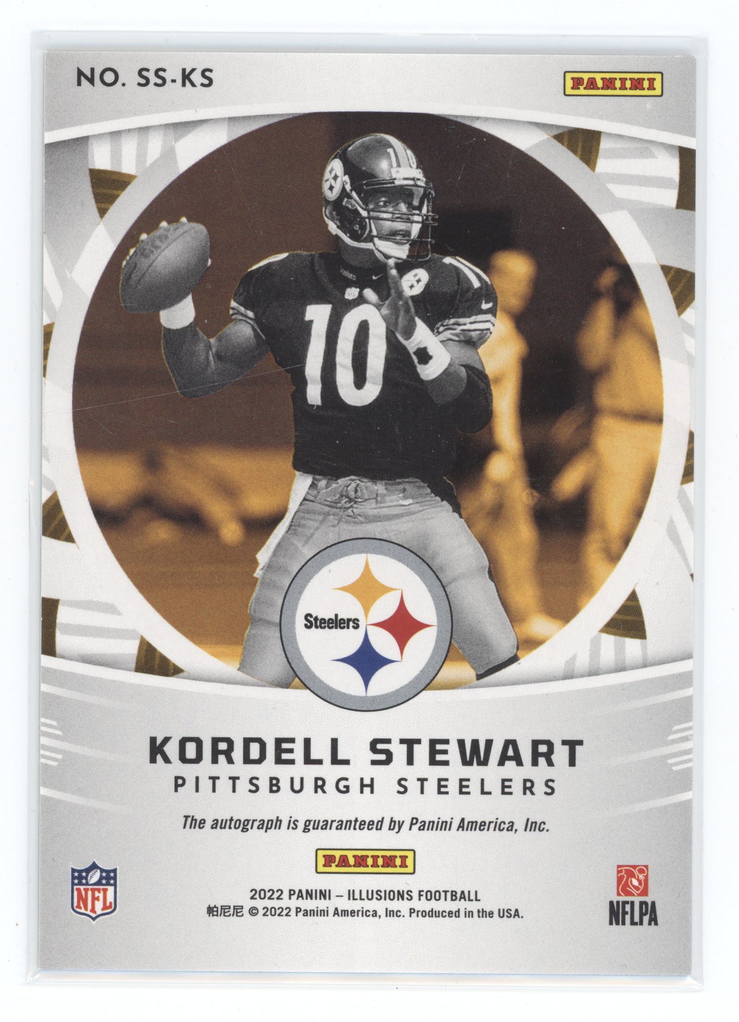 2022 Panini Illusions Kordell Stewart #SS-KS Superlatives Signature 069/149