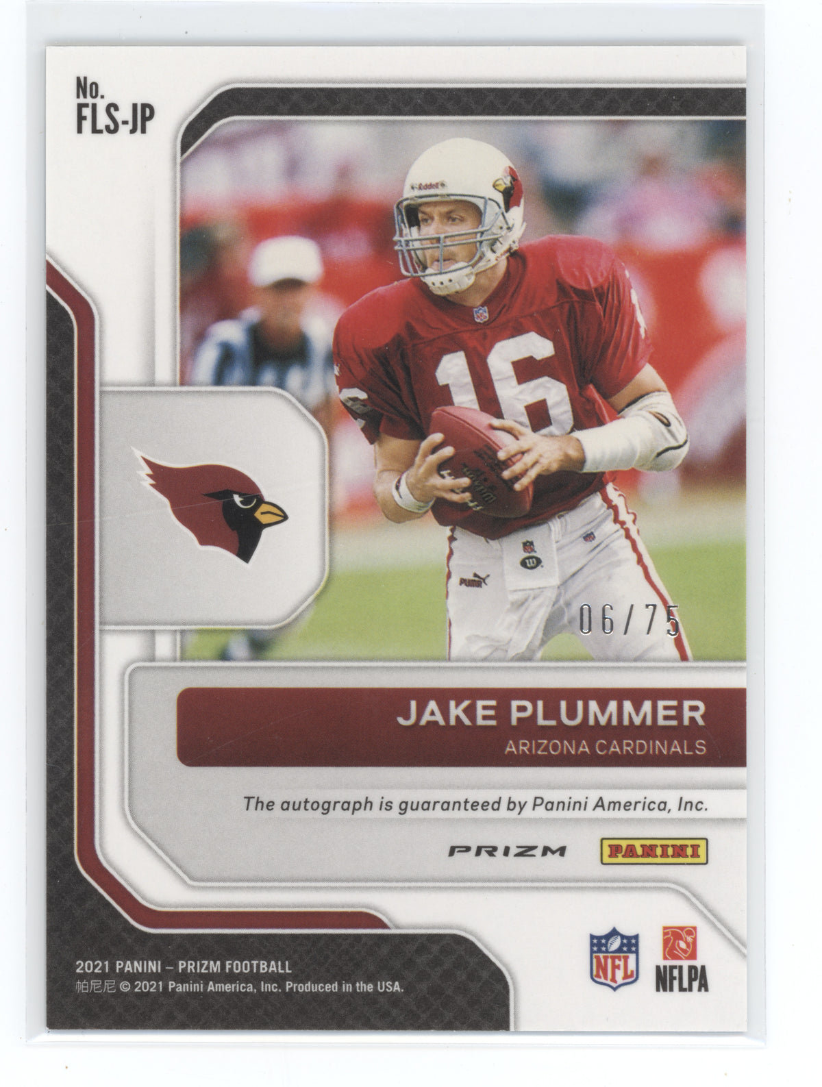 2021 Panini Prizm Franchise Legends Jake Plummer #FLS-JP Blue Ice Auto ...