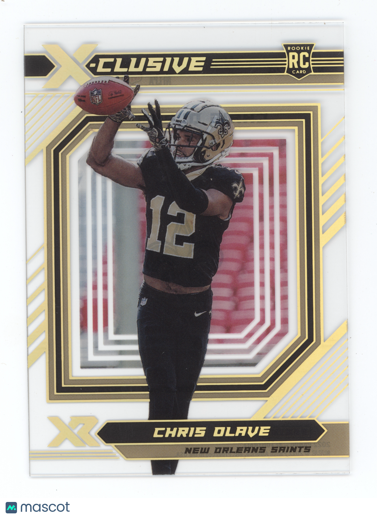 2022 Panini XR X-Clusive Chris Olave #XC-24 RC