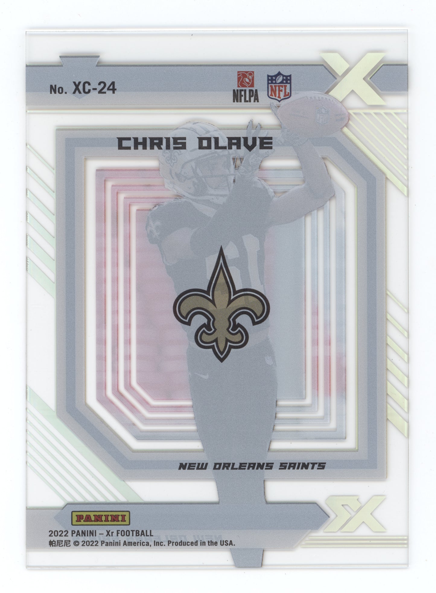 2022 Panini XR X-Clusive Chris Olave #XC-24 RC