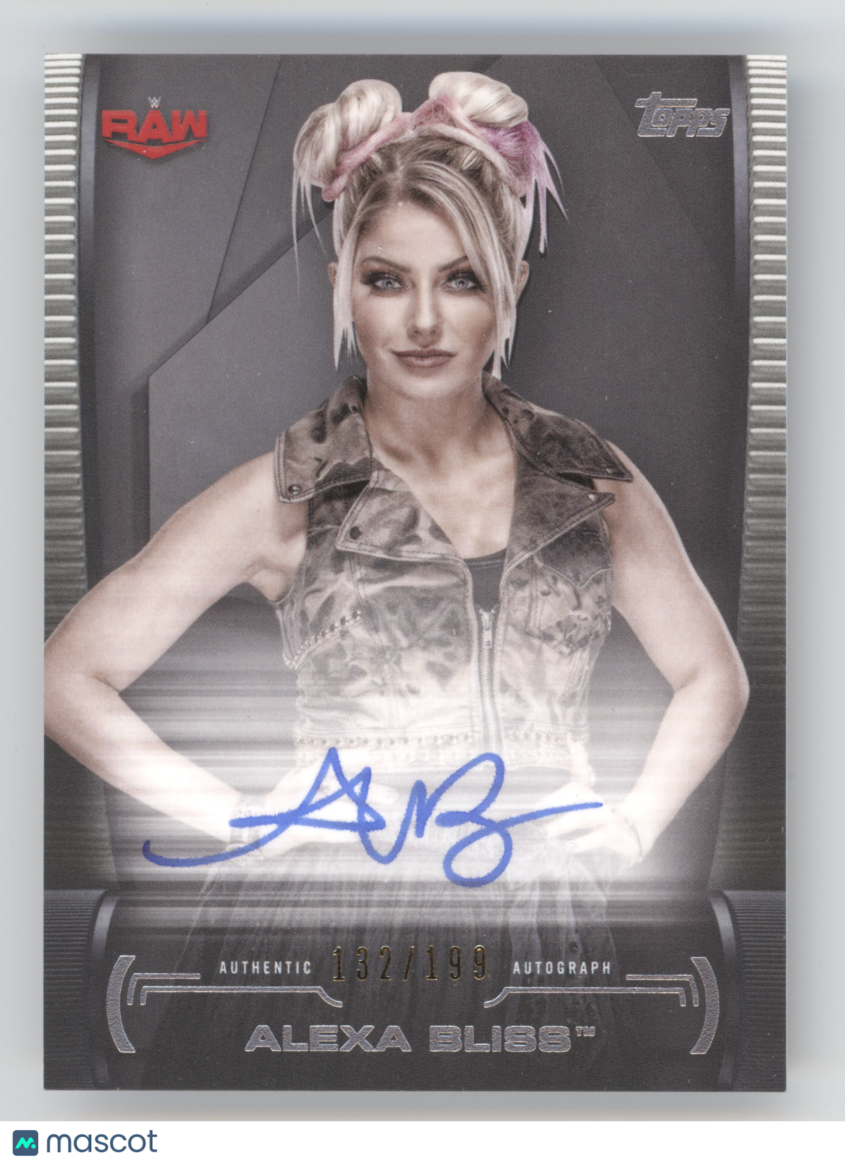 2021 Topps WWE Undisputed Autographs Alexa Bliss #A-AB 132/199
