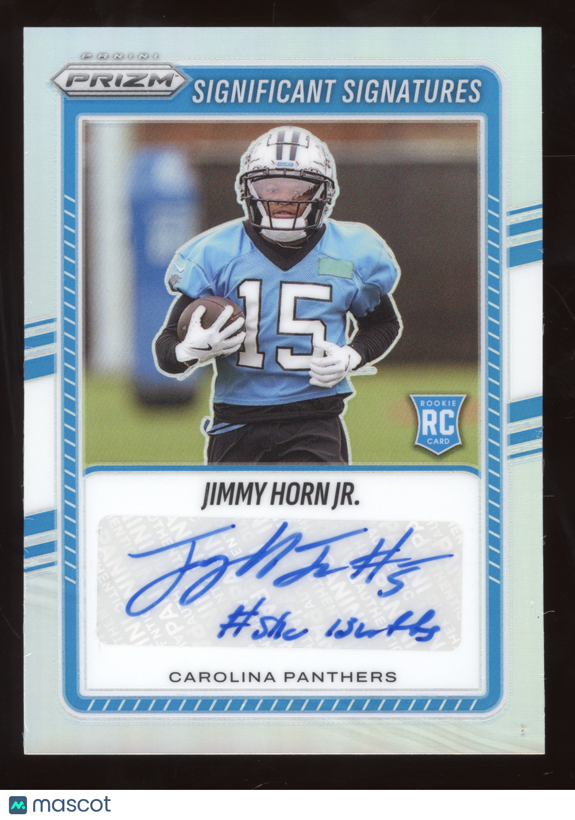 2025 Panini Prizm Football Significant Signatures Jimmy Horn Jr. #SSI-JHJ RC