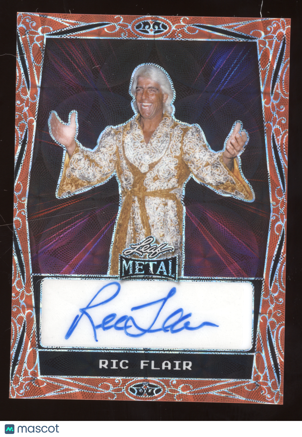 2024 Leaf Metal Legends of Wrestling Autograph Ric Flair #BA-RF5 6/6