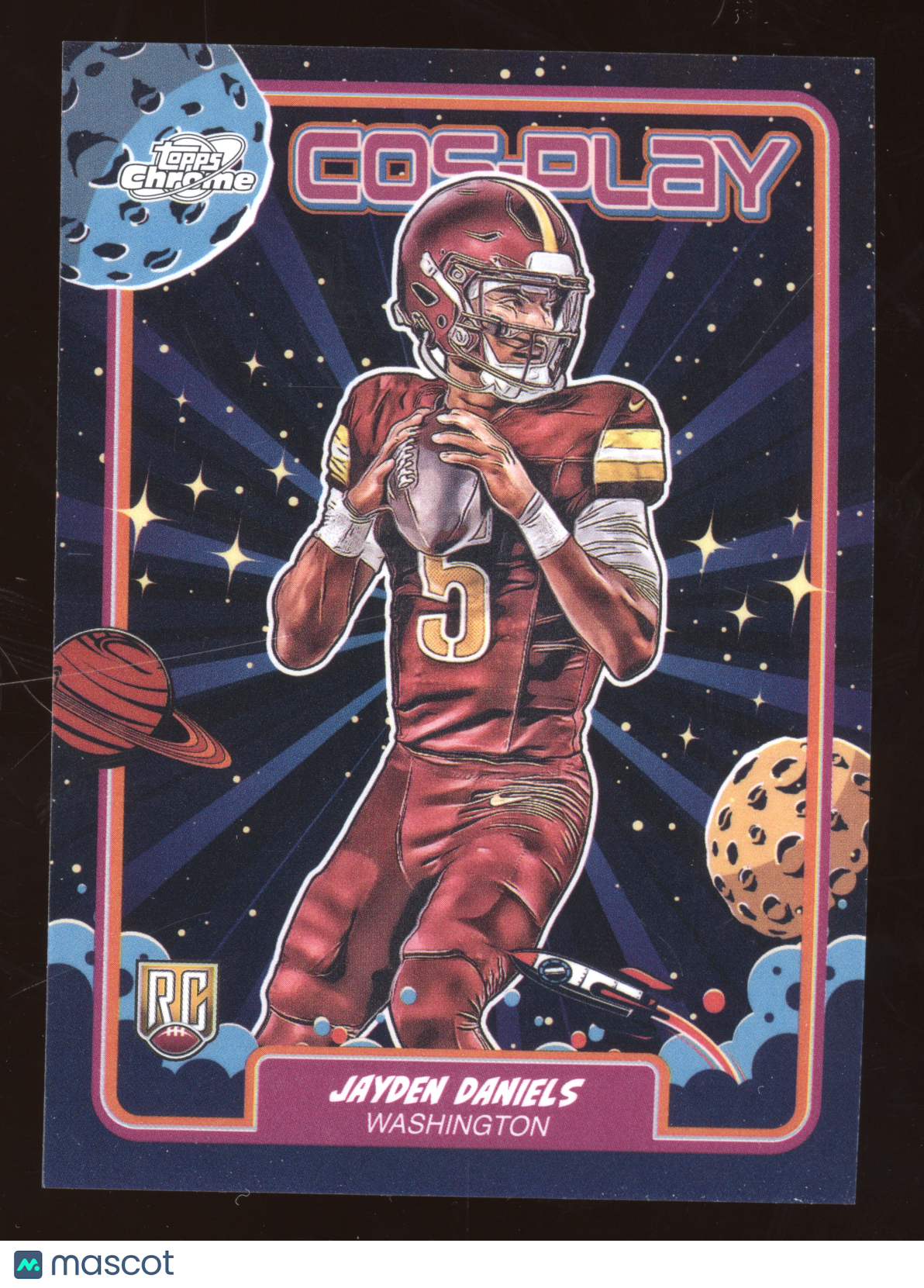 2024 Topps Cosmic Chrome Cos-Play Jayden Daniels #CP-5 RC