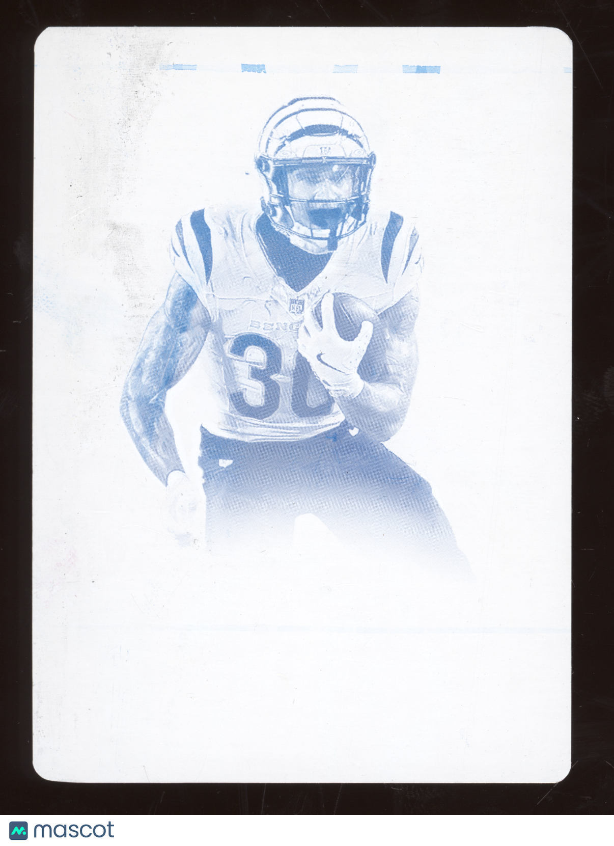 2025 Panini National Treasures Chase Brown #20 Printing Plate 1 of 1
