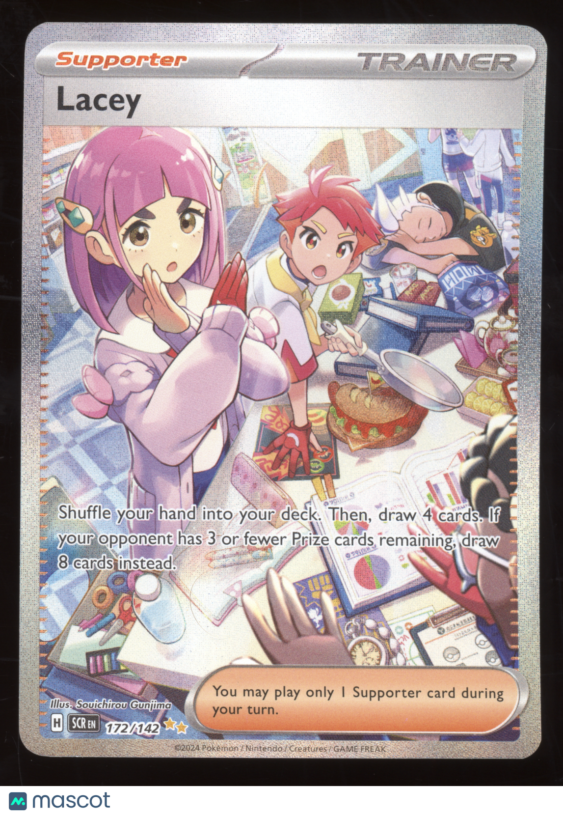 2024 Pokemon S&V Stellar Crown Lacey Secret Rare #172/142