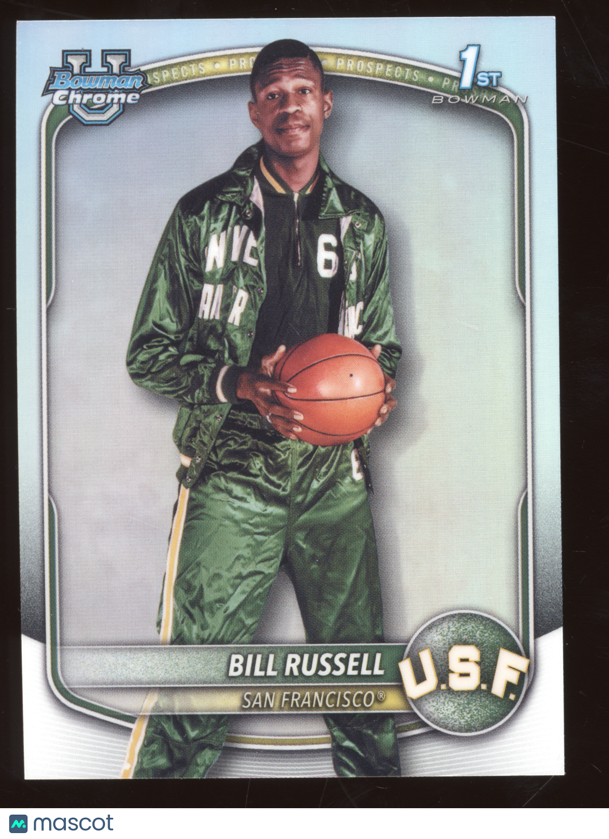 2025 Bowman Chrome University Retrofractor Bill Russell #RV-BR