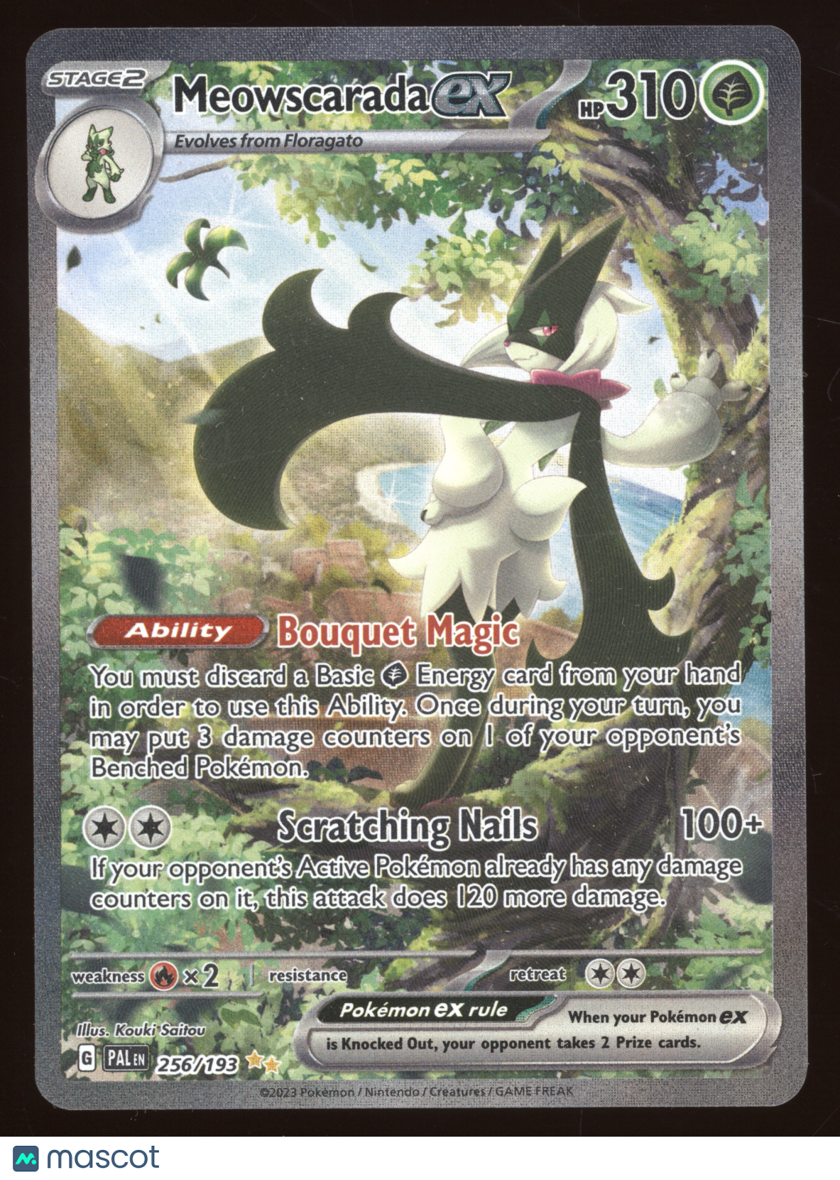 2023 S&V Paldea Evolved Meowscarada ex Secret Rare #256/193