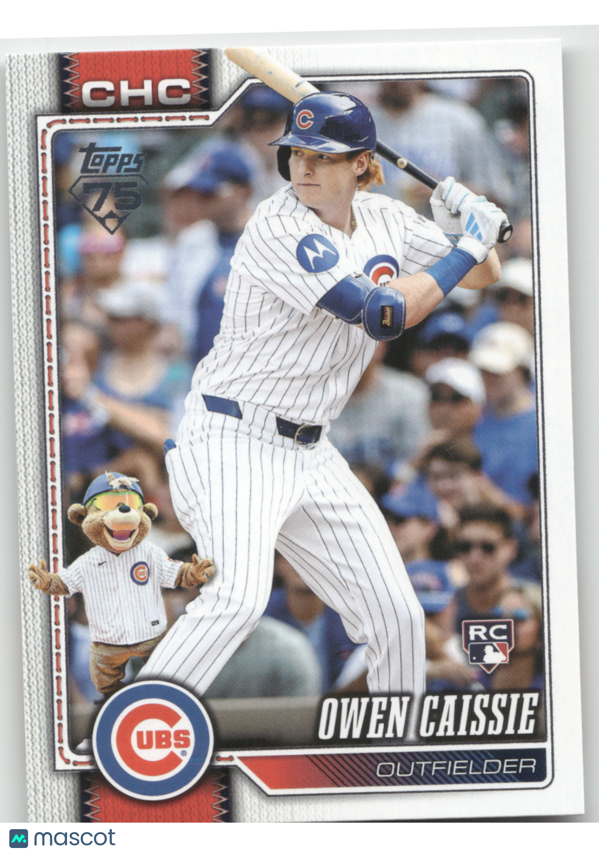 2026 Topps Series One Owen Caissie #233 Hidden Mascot RC