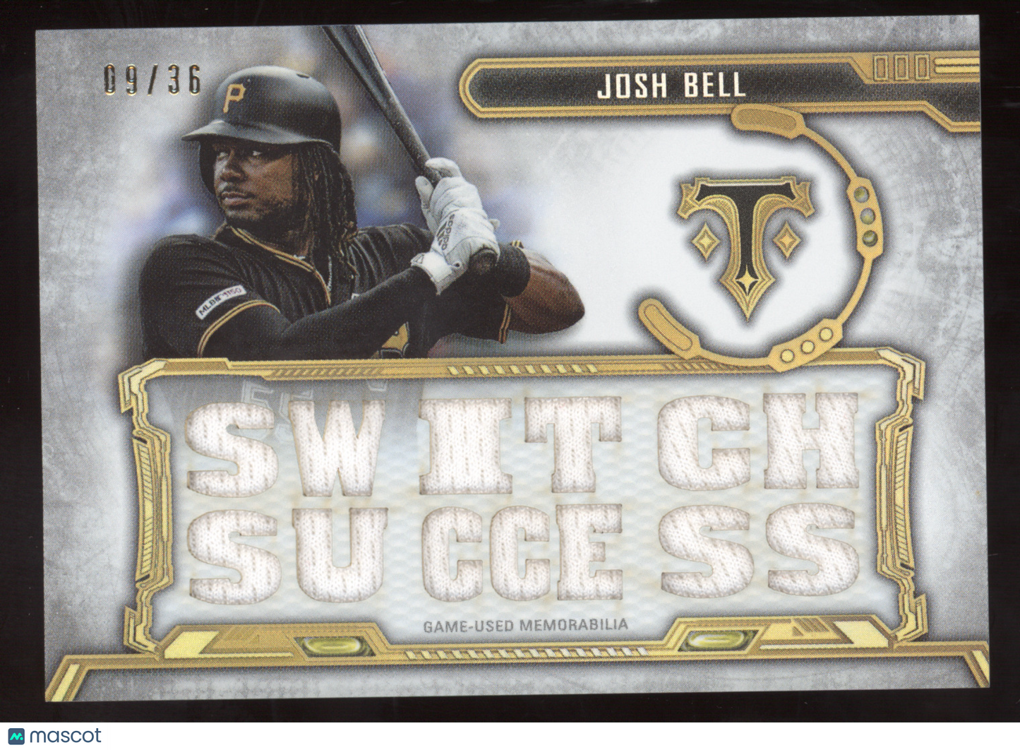 2020 Topps Triple Threads Josh Bell #TTR-BEL3 Switch Success 09/36