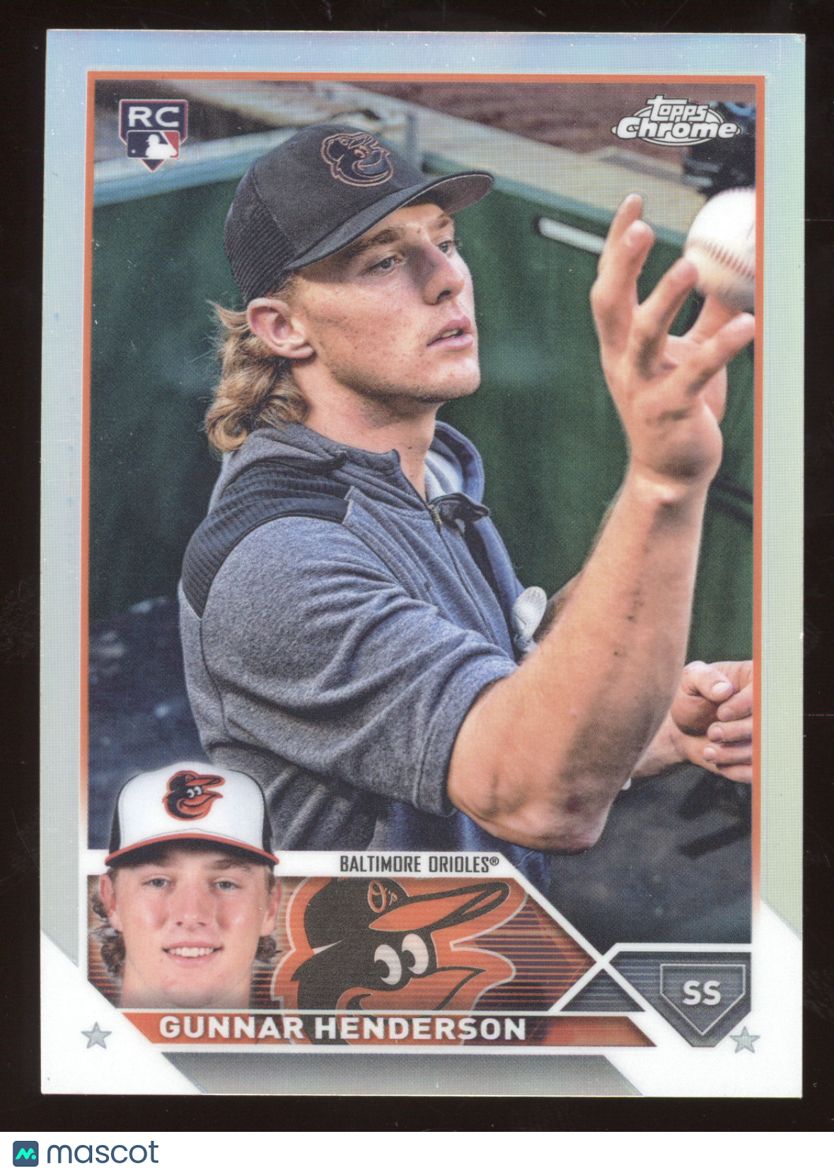 2023 Topps Chrome Gunnar Henderson #206 Image Variation RC