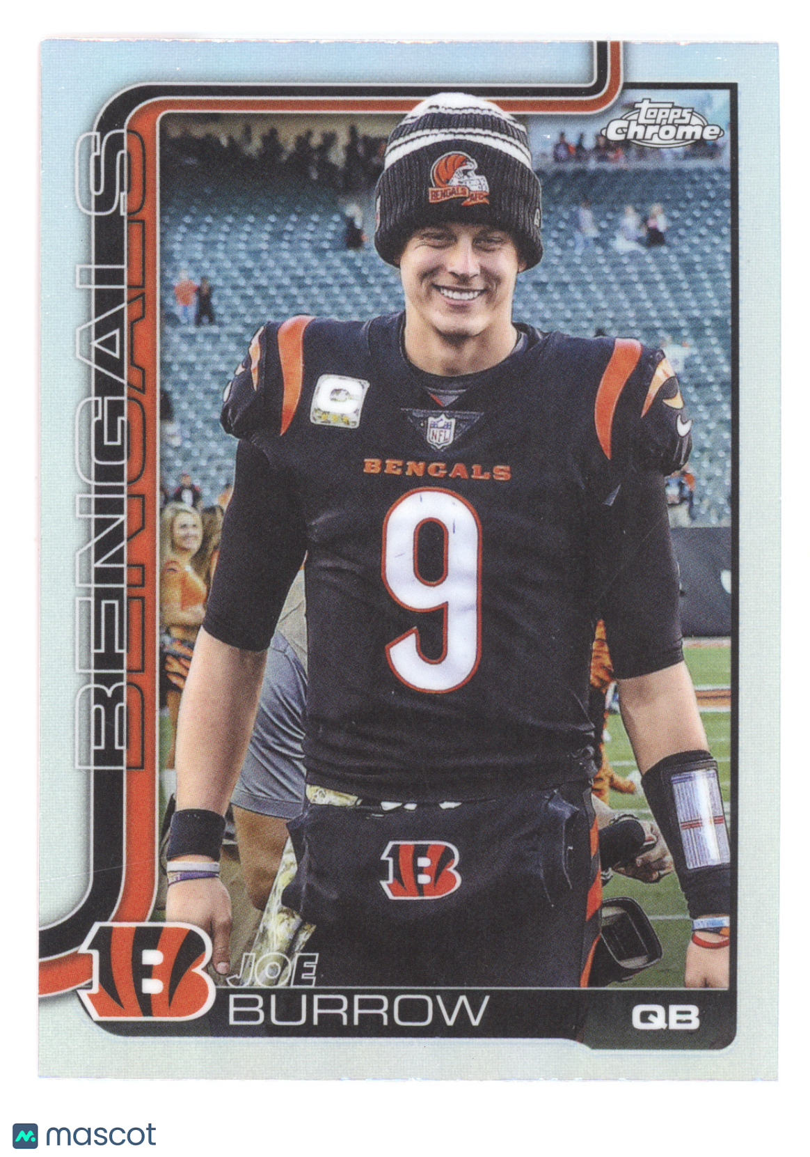 2025 Topps Chrome Joe Burrow #61 Image Variation